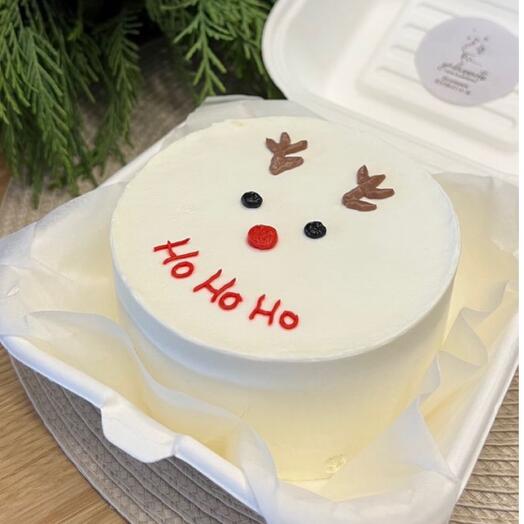 Новогодний Бенто торт