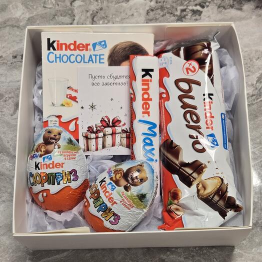Сладкий набор Kinder surprise размер М