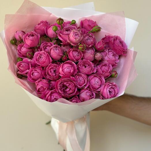 Rosas de peonía misty