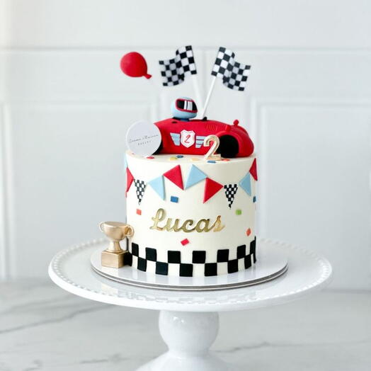 Car Theme cake for Baby boy Birthday