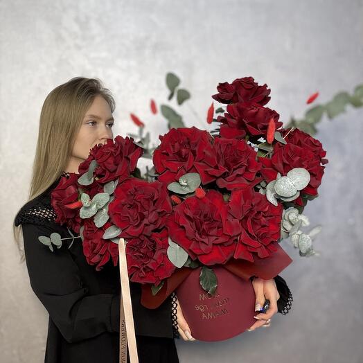 Французская Роза в коробке