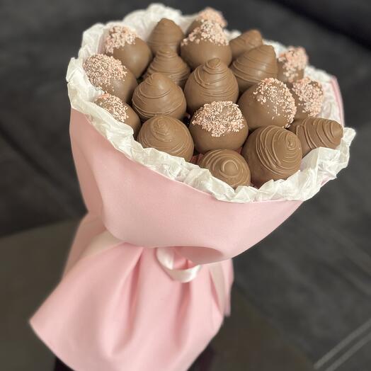 Букет,клубника в шоколаде