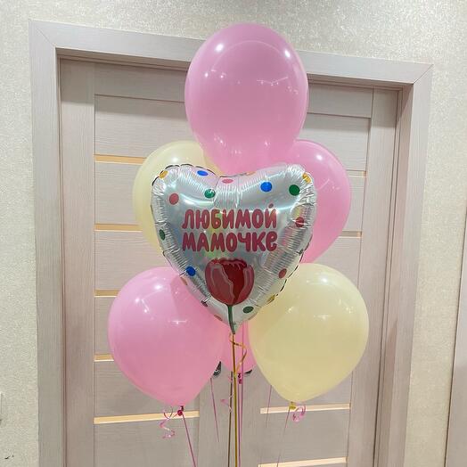 Шары для мамы на 8 марта