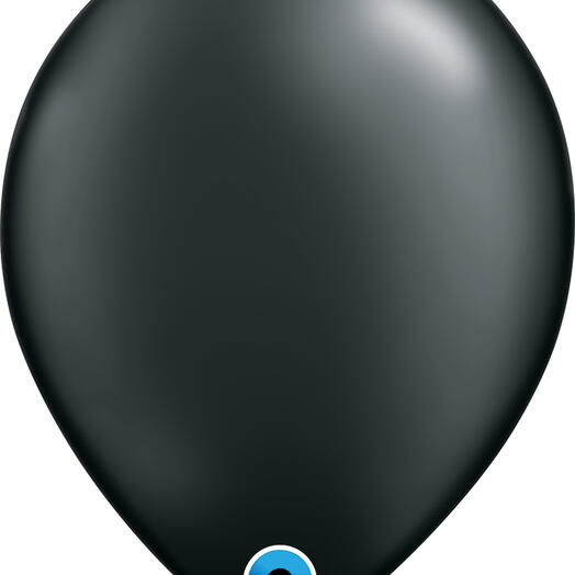 Latex Black Helium Balloon