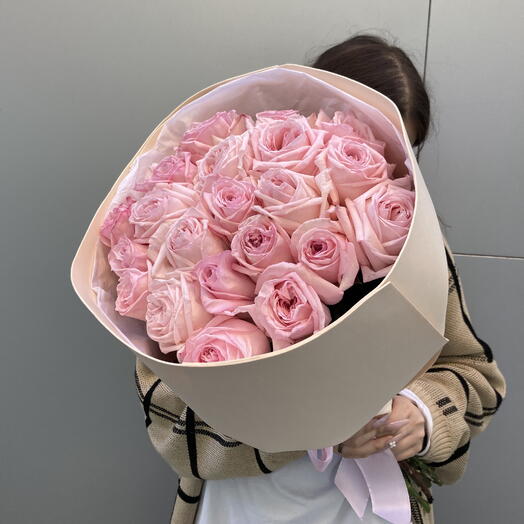 21 пионовидная роза "Пинк О Хара"