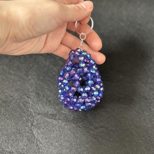 Брелок из бусин «Пасхальное яйцо»