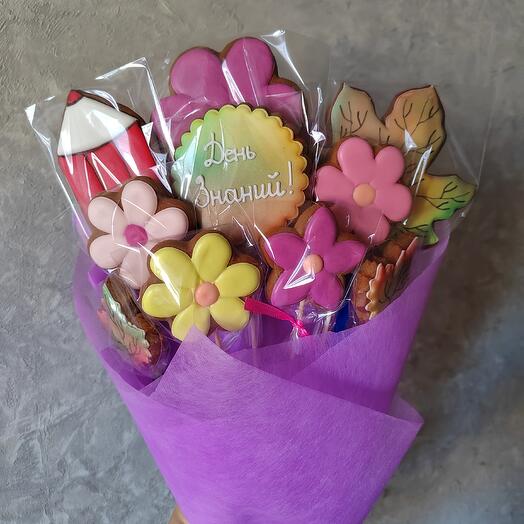 Gingerbread bouquet "Day of Knowledge"