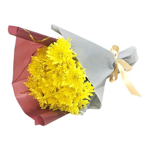 Yellow Chrysanthemum Bouquet