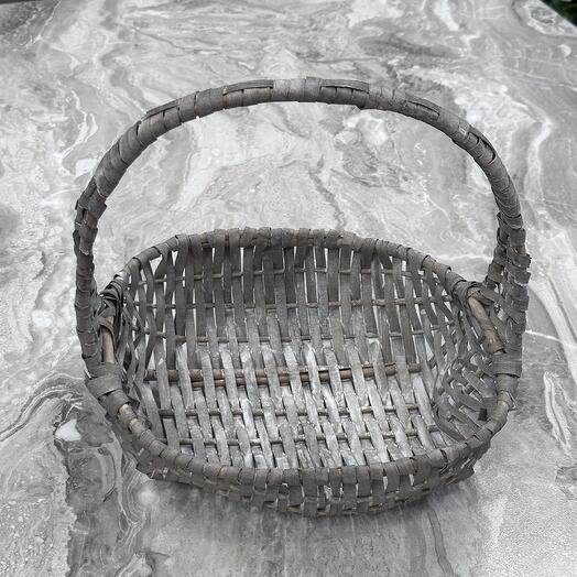 Корзинка серая 2