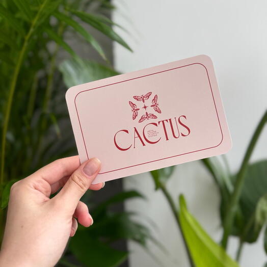 Открытка «CACTUS»