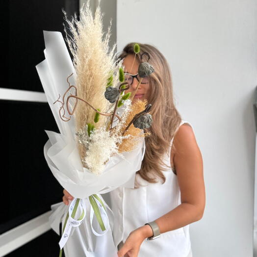 Букет из сухоцветов «В пустыне»