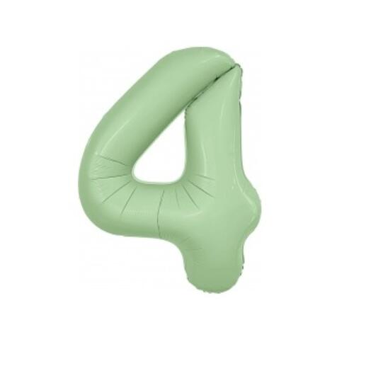 Шар цифра Олива 4