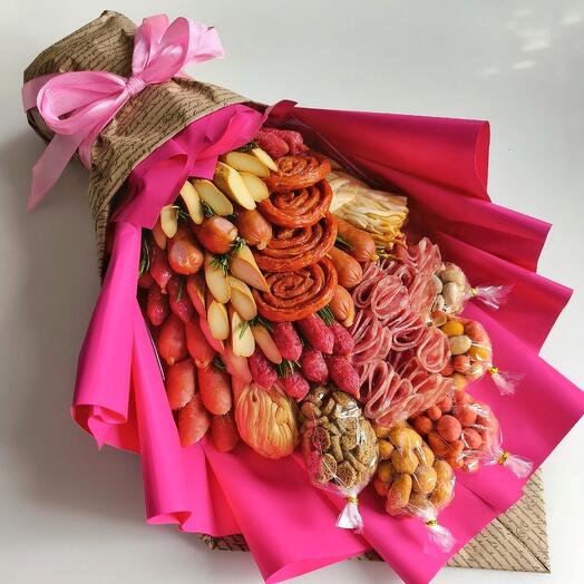 Букет "Розовая пантера"