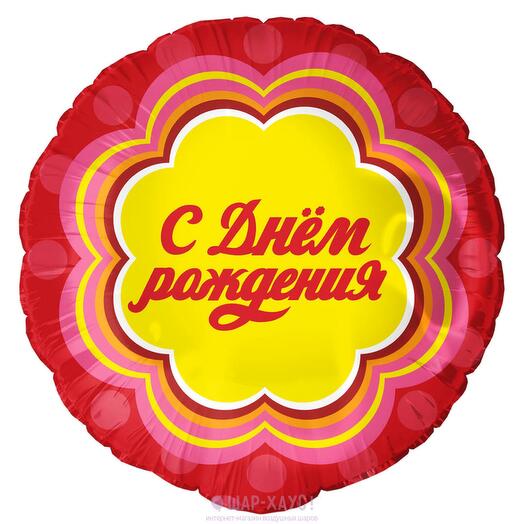 Шар с днём рождения чупа чупс