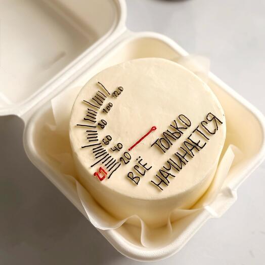 Bento cake, it's just beginning