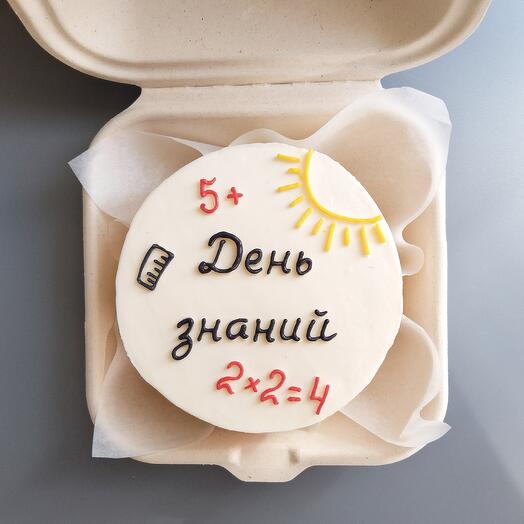 Бенто-торт День знаний