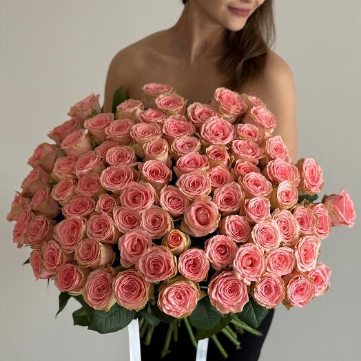 Wow букет из 101 розы Софи Лорен «bloom room» 👍