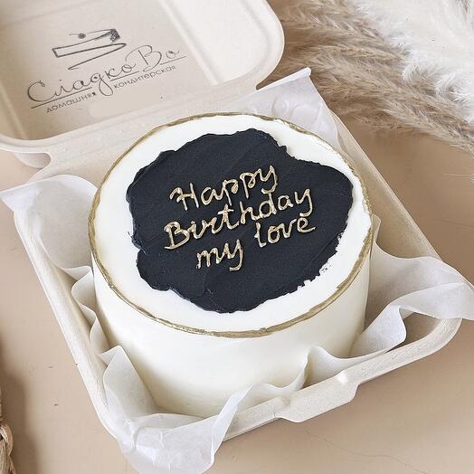 Бенто-торт happy birthday на день рождения
