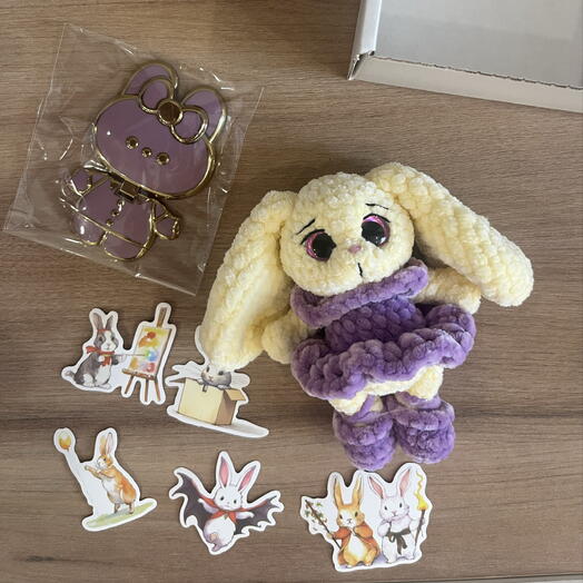 Подарочный набор Зайка Сирень