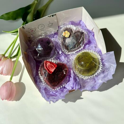Чайные бомбочки подарочный набор на новыйгод/ премиальный подарок/  gift set tea bombs премиальный чай