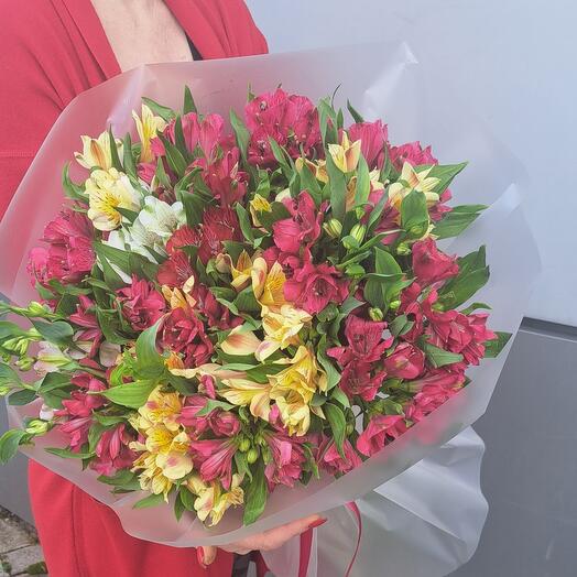 Микс из альстромерии 💐