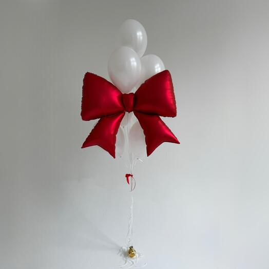 Набор шаров Нарядный с бантом