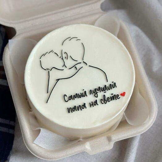 Бенто папе с рисунком
