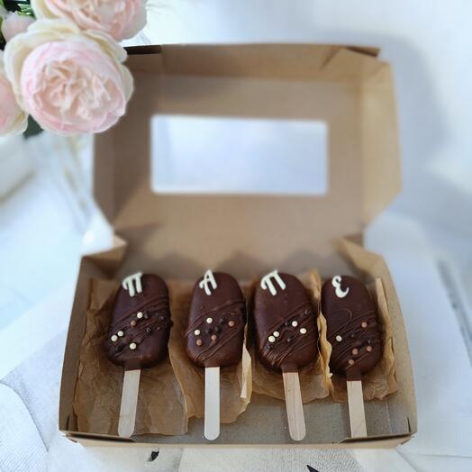 Пирожные эскимо в подарок папе