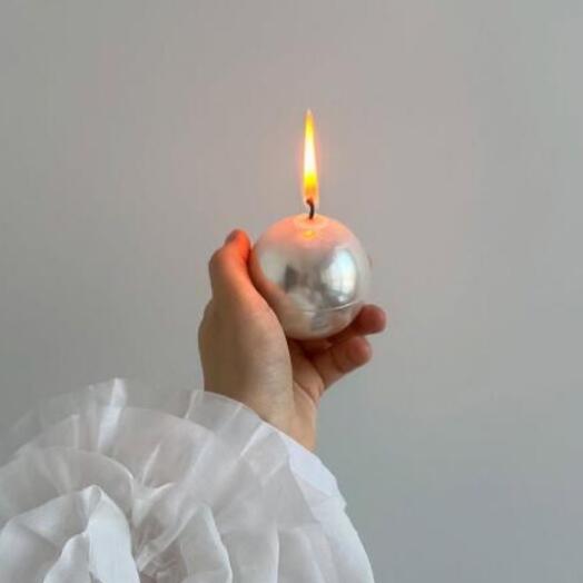 Свеча ‘Новогодний шар