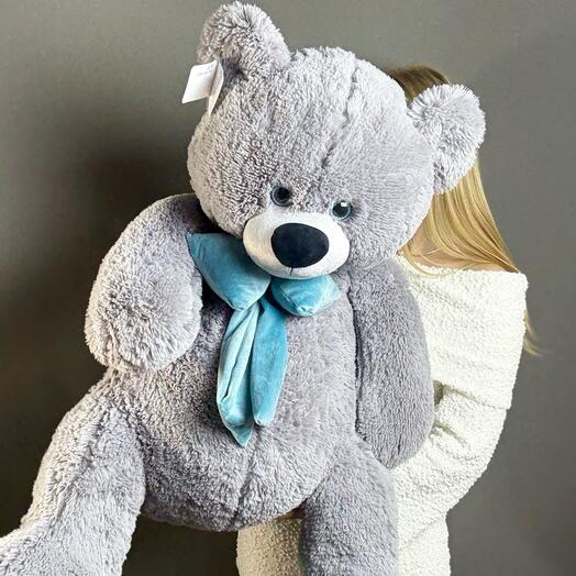 Мягкая игрушка «Медведь Пьер», цвет серый