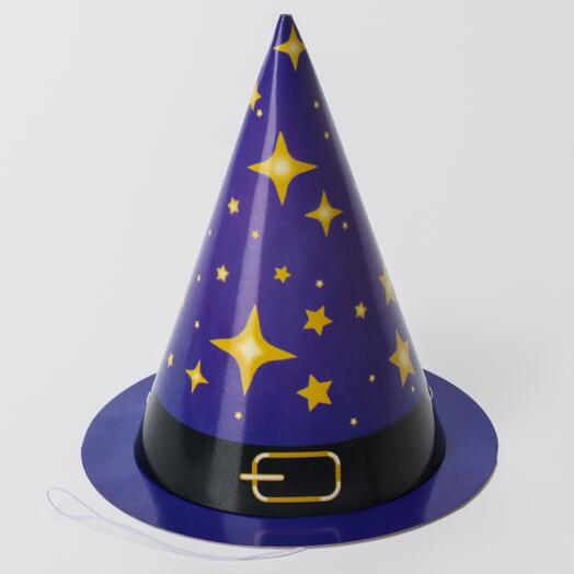 Колпак праздничный бумажный «Звездочёт», 6шт