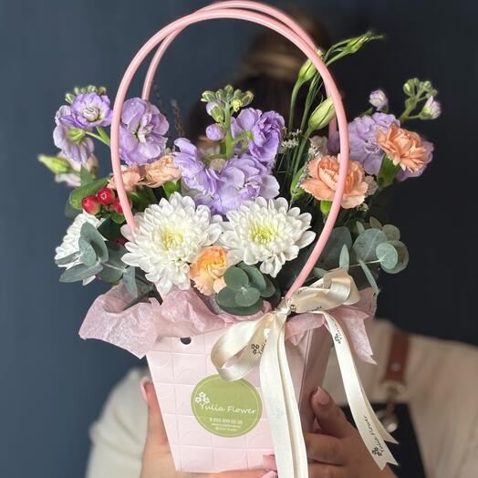 Цветочная сумочка 🌸💗