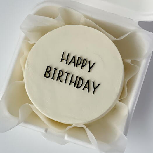 Бенто торт "HAPPY BIRTHDAY" на день рождения
