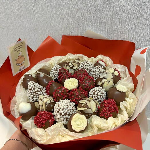 Букет клубника в шоколаде