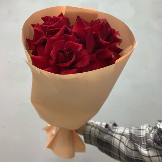 Монобукет из французских роз