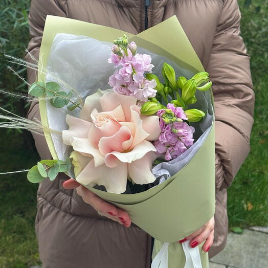 ‼️NEW‼️Букет-комплимент с сиреневым акцентом