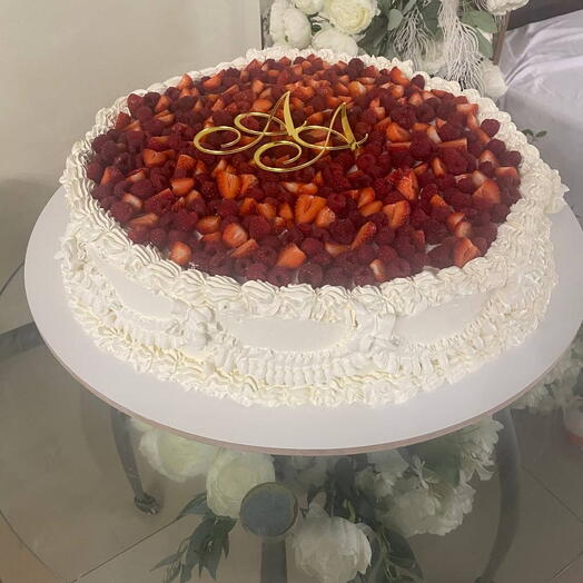 Торт в виде итальянского пирога