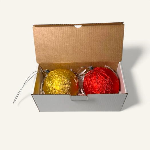 2 в1Елочная игрушка-горячий шоколад