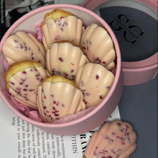 Печенье Мадлен «малина»