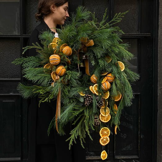 Wreath orange
