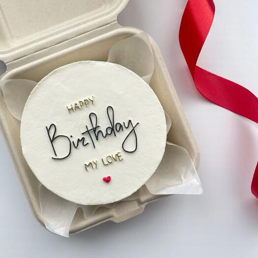 Бенто торт Happy Birthday My Love