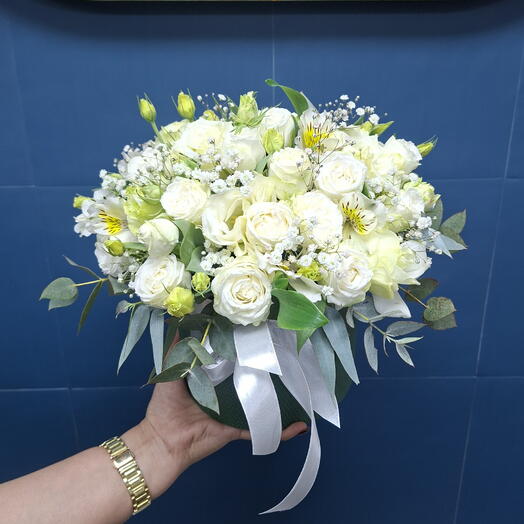 Цветы в коробке 55