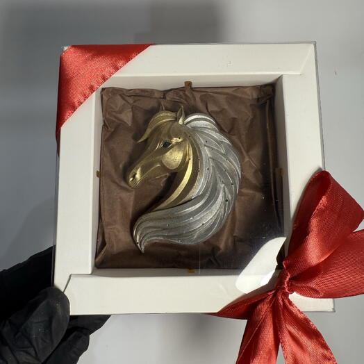 Шоколад в виде головы лошади 🐴