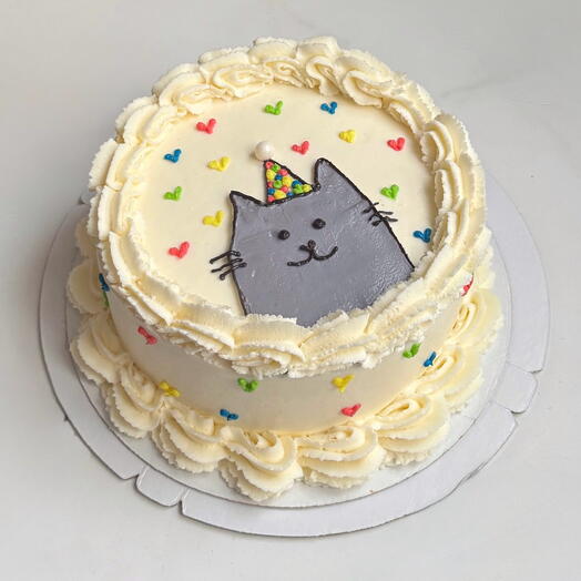Торт с котиком