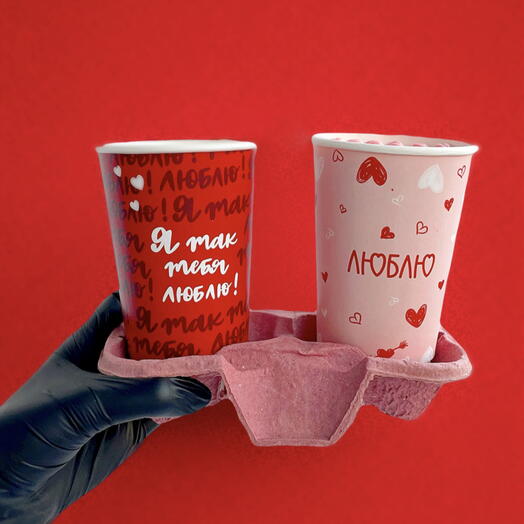 Cake to go тортики в стаканах «Люблю»