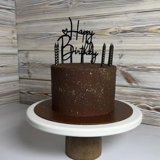 Торт мужской Happy Birthday
