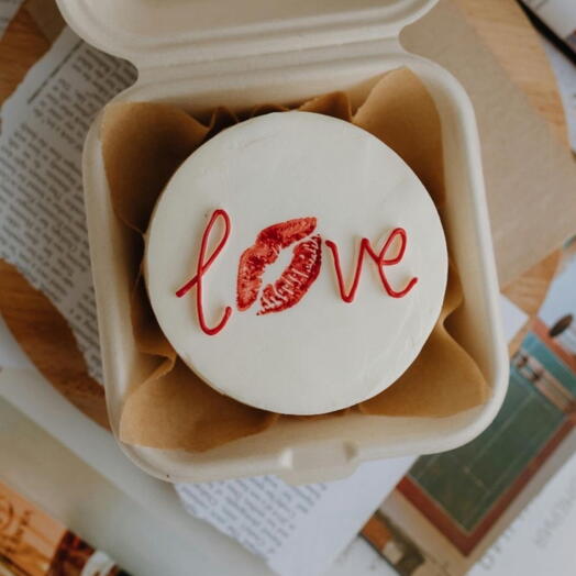 Бенто торт «Love