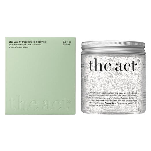 Гель для лица и тела успокаивающий/ алоэ вера