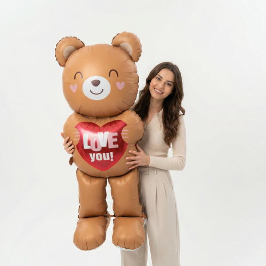 Медвежонок, воздушный шар