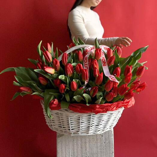 Композиция "Любимые тюльпаны"